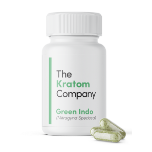 Green Indo Kratom Capsules - 75 Capsules