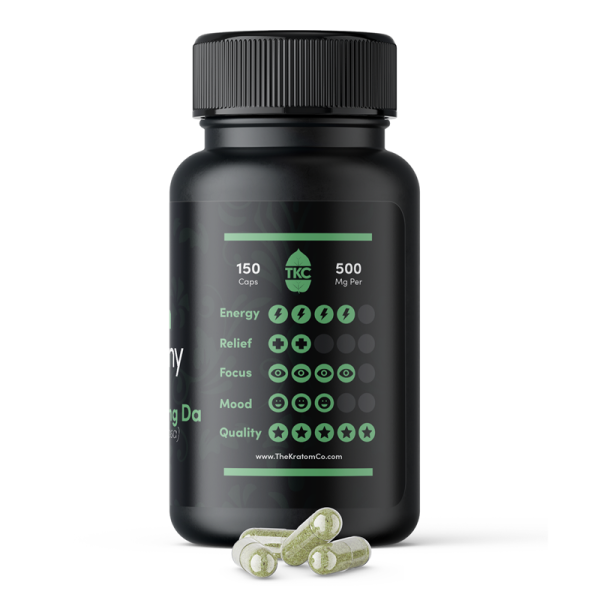 Green Vein Maeng Da Kratom Capsules - Image 2
