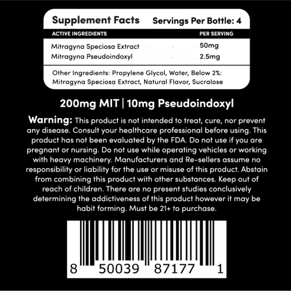 15ml RED Liquid Kratom Extract - Image 4