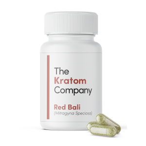 Red Vein Bali Kratom Capsules - 75 Capsules